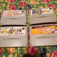 スーパーファミコン 美少女戦士セーラームーン4本セット
