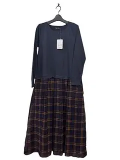 VERITAS Mサイズ ワンピース チェック柄　Mサイズ  新品