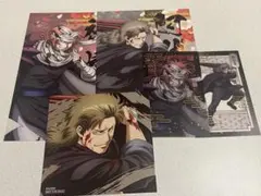 銀魂 吉原大炎上 神威 阿伏兎クリアシート ポストカード　特典