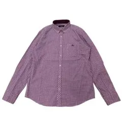 【美品】BURBERRY BLACK LABEL チェック柄シャツ サイズ2