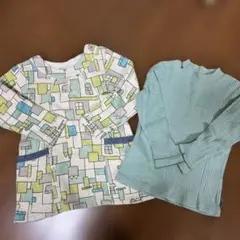 ラグマート　幾何学模様 長袖カットソー　トレーナー　 2点セット