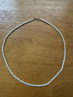 【最終値下げ】淡水パールのネックレス　K18 750