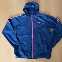 Under Armour ネイビーウィンドブレーカー MD コン メンズ