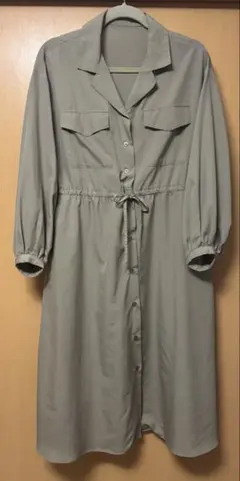 INGNI サテンシャツワンピース