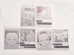 鬼滅の刃 ダイニング お楽しみくじ メタリックポストカード 狛治 恋雪 3点