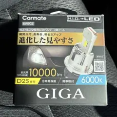 [美品] GIGA BW903 純正H.I.D.交換用LEDバルブ 2本セットのサムネイル