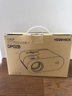 YOWHICK ミニプロジェクター DPO2B オマケ スクリーン付きのサムネイル