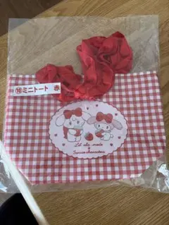 mikko サンリオキャラクターズ マイメロ 当りくじ 10 ミニトート 赤
