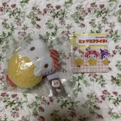 サンリオ ミックスフライおくるみマスコット ガチャガチャ ハローキティ