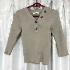 Vネック ニットセーター sense of place