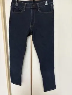 ストレートデニムパンツ ネイビーのサムネイル