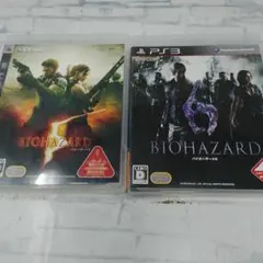PS3 バイオハザード5・6 2本セット