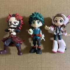 パルバース　僕のヒーローアカデミア フィギュア 緑谷出久　切島鋭児郎　お茶子