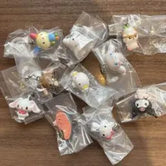 【全種】サンリオ めじるしアクセサリー　ガチャ