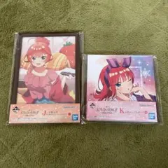 五等分の花嫁　一番くじ　キャンパスボード　描き下ろしフレームスタンド　五月