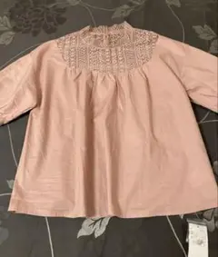 未使用タグ付　SM2 エヘカソポ　レース　スタンド　ブラウス