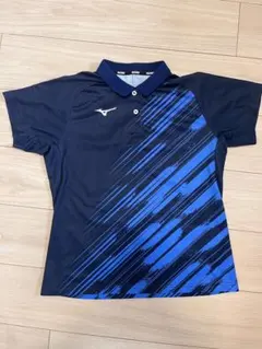Mizuno ゲームシャツ ネイビー/ブルー レディースM