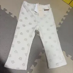 petit main 花柄ジャガードパンツ 新品タグ付き 90cm