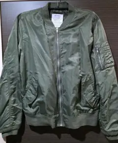 MA-1スタイルジャケット オリーブグリーン