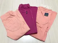 【まとめ売り】アルジー サニーランドスケープ パンツ 3枚セット 110 120