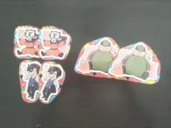 アニメキャラクターシール4枚セット
