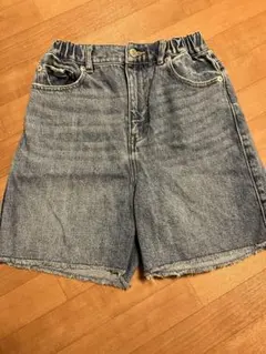 ローリーズファーム　デニムショートパンツサイズ5 (140-150cm)
