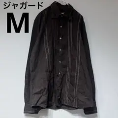 メンズ M ゴシック ジャガード シャツ ブラック Gothicのサムネイル