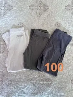 春夏　レギンス　セット　100 極薄手　韓国子供服