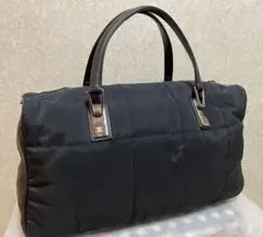 CHANEL ブラック ボストンバッグ 美品 シャネル