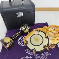 お客様専用ページ 中古品 鼓 和楽器 伝統楽器 収納ボックス付き - メルカリ
