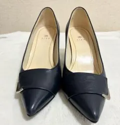 EIZO エイゾー パンプス ポインテッドトゥ レザー