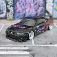 ホットウィールカスタム 日産 GTR R34 全塗装深リム☆トミカ改造