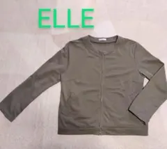 ELLE ノーカラージップアップジャケットのサムネイル
