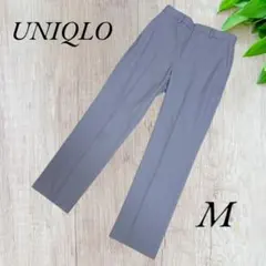 ユニクロ　ヒートテックスマートスリムストレートパンツスカイブルー【a209】