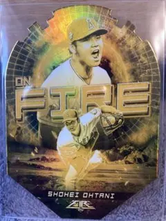 topps fire 2022 インサートカード(ゴールド)大谷翔平 フリーマン