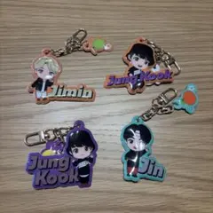 BTS タイニータン　キーホルダー （4種セット）