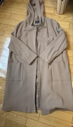 Soprani Donna フード付きロングコート ベージュ