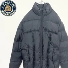 カルバンクラインジーンズ　ダウンジャケット　アウター　ダウン80%　黒　M