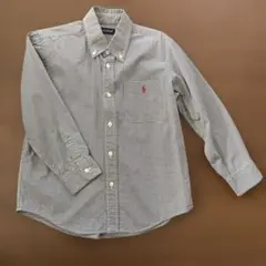 ラルフローレン ギンガムチェックシャツ　120㎝