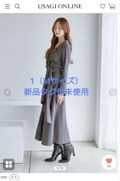 SNIDEL 完売 バリエカシュクールワンピース 25AW