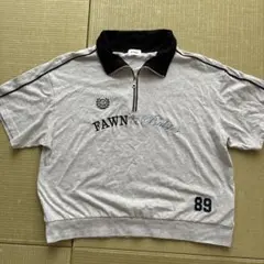 LTXC ハーフジップ Tシャツ グレー Lサイズのサムネイル