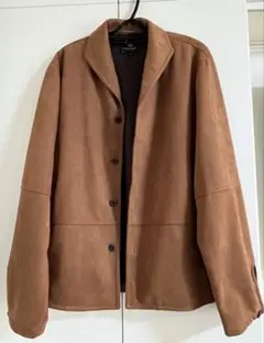 [美品]Beams Heart ブラウン スエード風 ジャケット