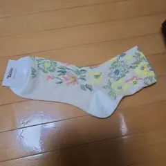 Tabio クリスマスローズフロートソックス