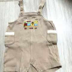 ミキハウス　オーバーオール　70センチ