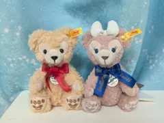 ダッフィー シェリーメイ シュタイフ社 シュタイフコラボ 2体セット美品