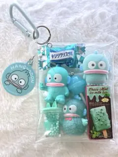 『ハンギョドン』ガチャ詰め合わせ　ターコイズブルー　キャンディドール　フロッキー