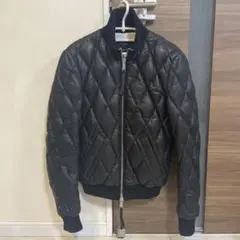 ブラック キルティングジャケット