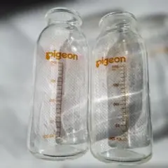 Pigeon 母乳実感 直付け式 哺乳瓶 200ml 2本セット