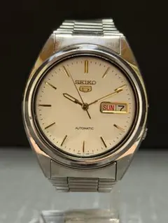 レア ホログラムシール付き SEIKO 5 自動巻き 腕時計 7S26-04S4 - メルカリ