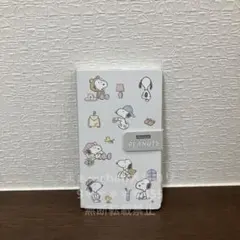No.114スマホカバーメモ帳【スヌーピー/NICE CLSET】